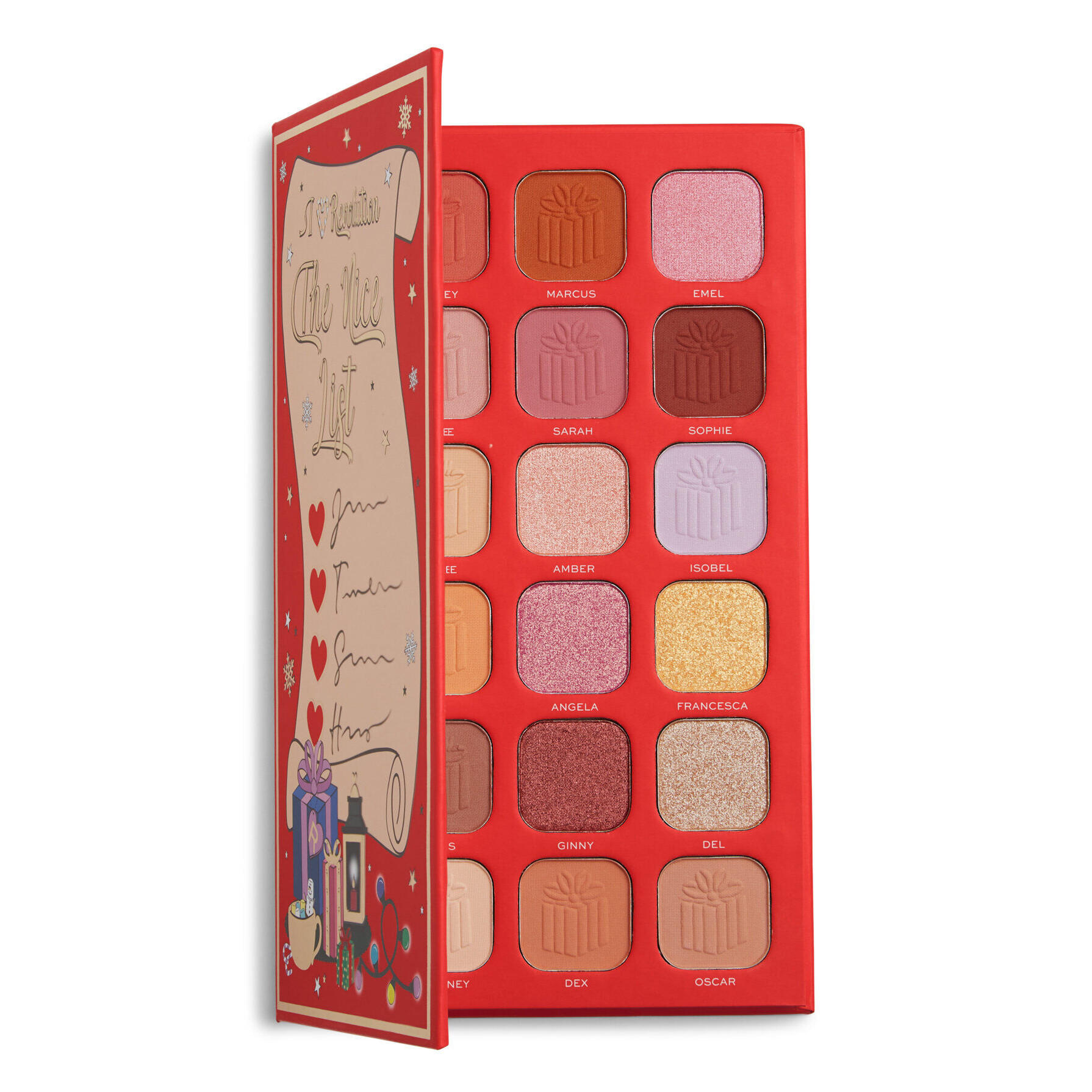 Revolution Beauty The Nice List Eyeshadow Palette