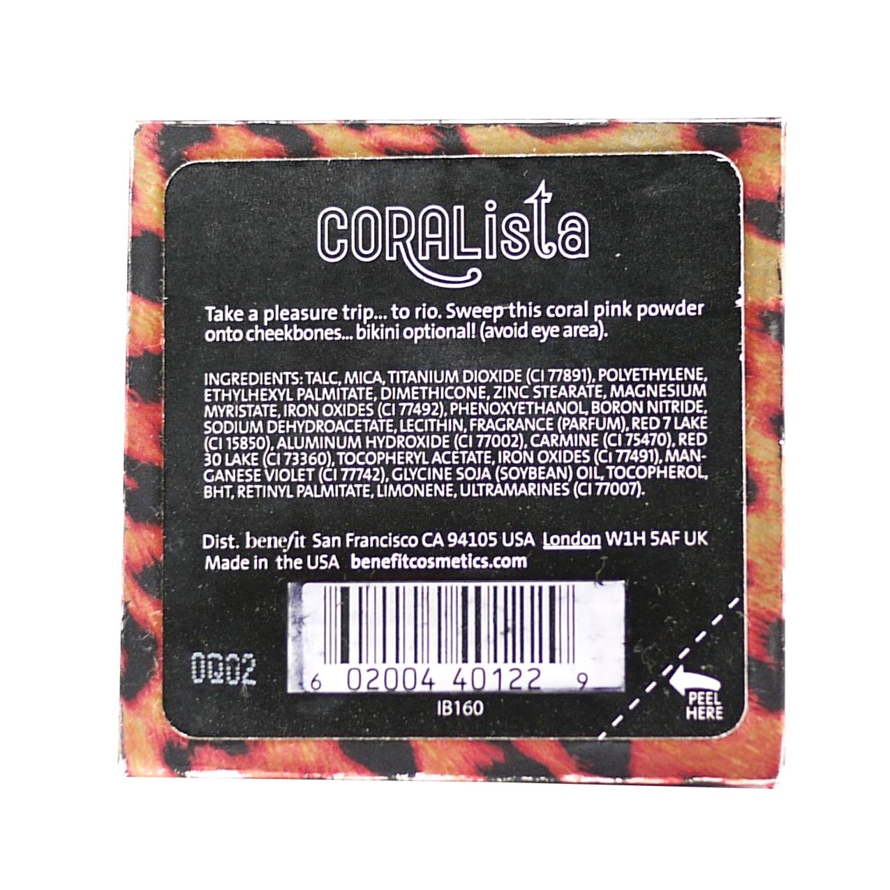 Benefit Blush Coralista #1