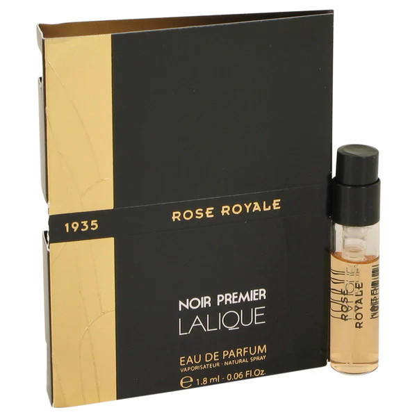 Lalique Rose Royale Noir Premier Perfume Vial