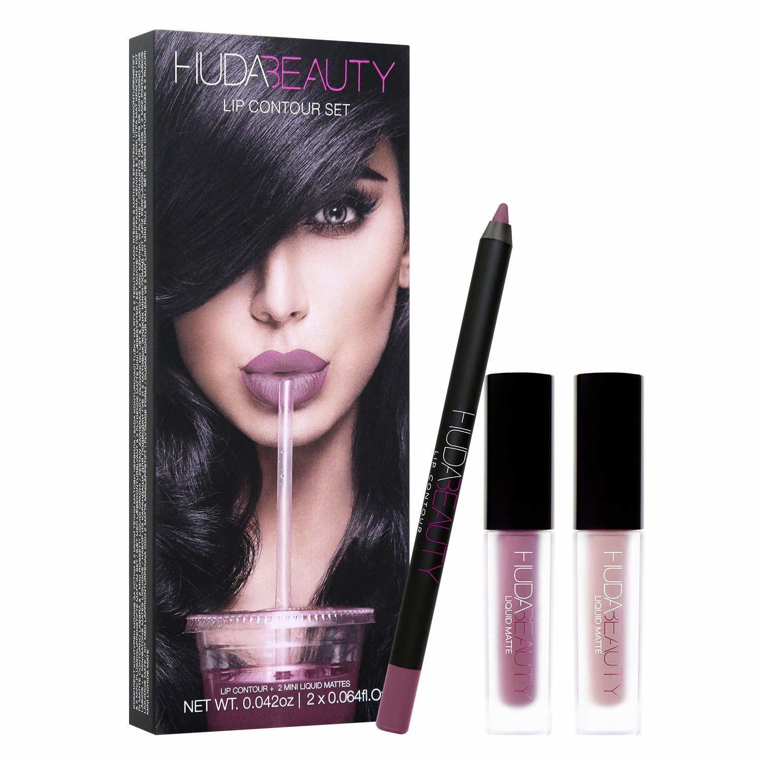 Huda Beauty Lip Contour Set Trophy Wife & Muse