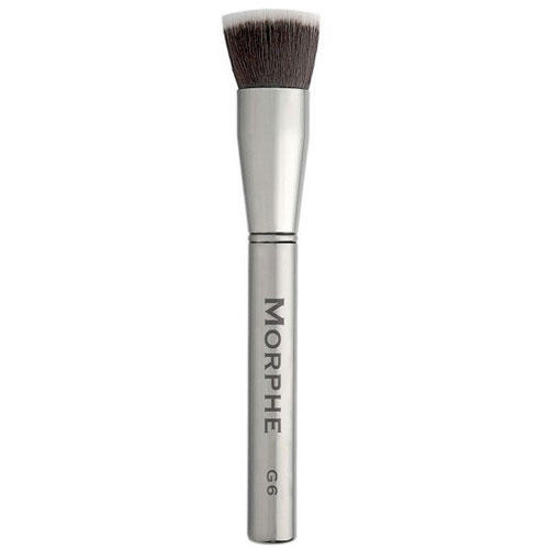 Morphe Flat Buffer Gun Metal Brush G6