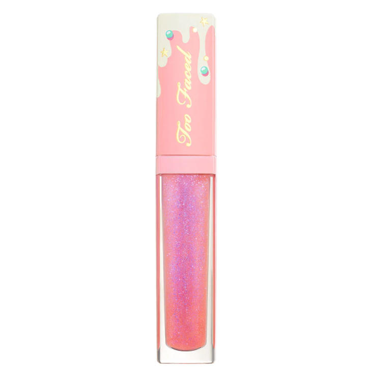 Too Faced High-Shine Sparkling Lip Gloss Ginger Snap