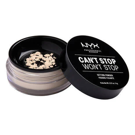 NYX Can't Stop Won't Stop Setting Powder Light