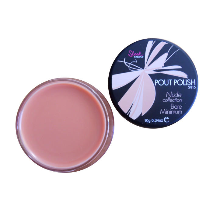 Sleek Makeup Pout Polish SPF 15 Nude Collection Bare Minimum