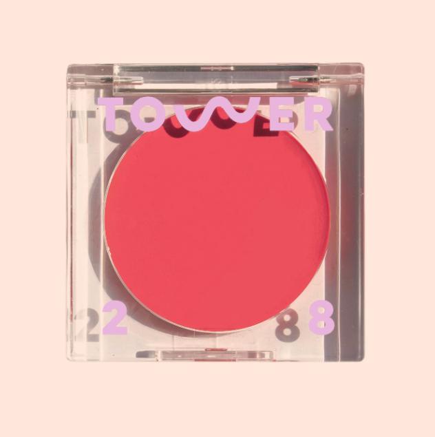 Tower 28 Beauty BeachPlease Lip + Cheek Cream Blush Happy Hour