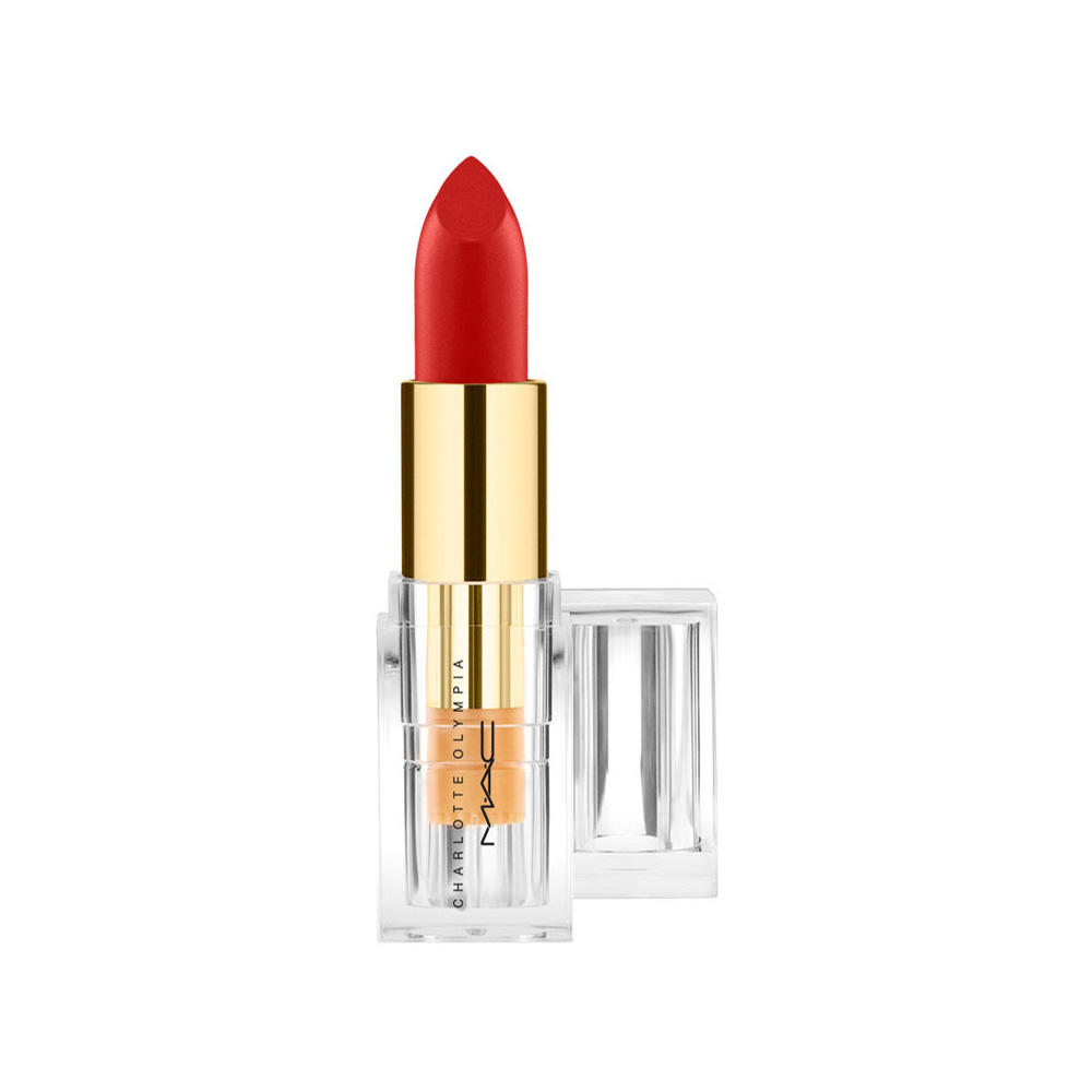 MAC Lipstick Charlotte Olympia Collection Leading Lady Red