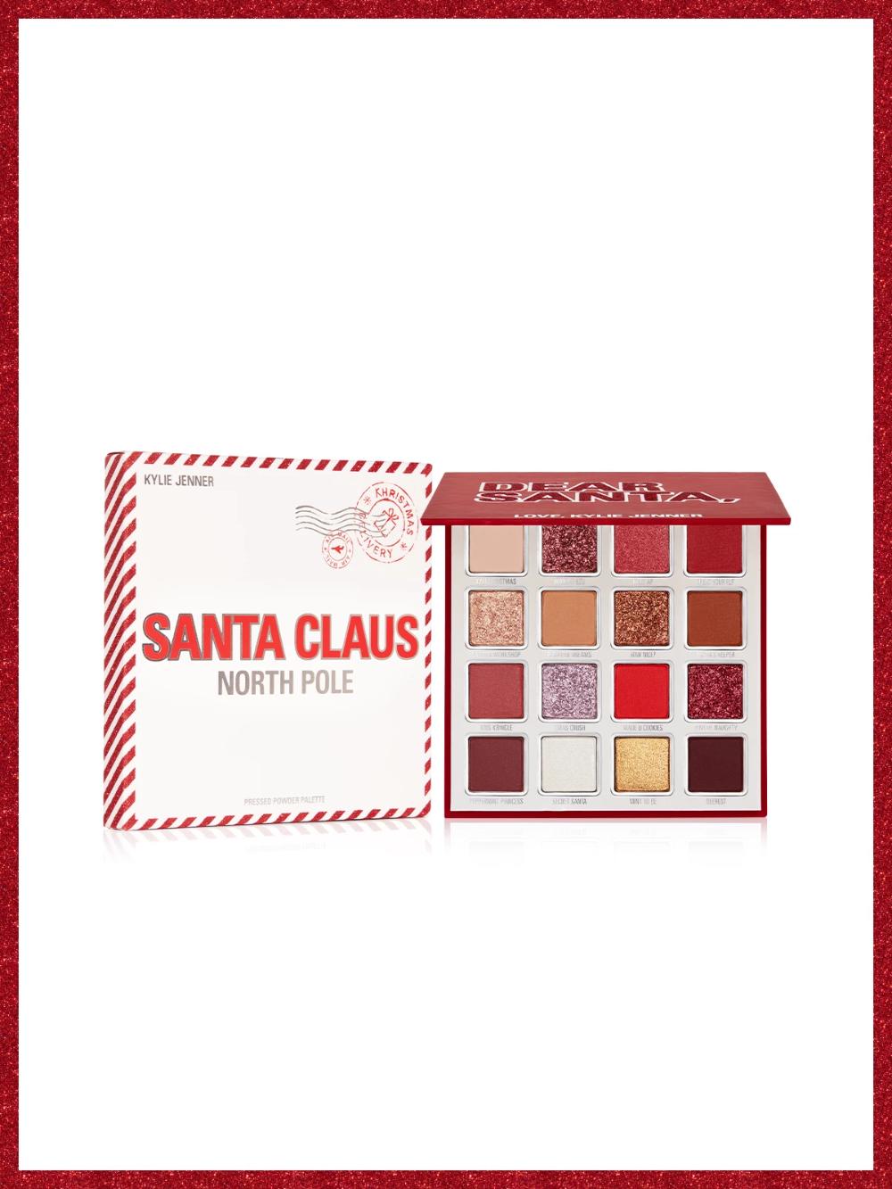 KYLIE Cosmetics Pressed Powder Palette Santa Claus North Pole