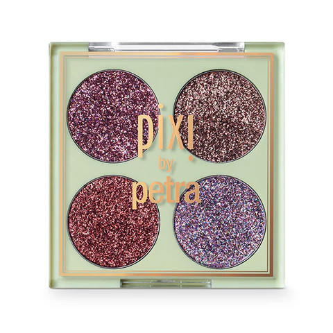 Pixi By Petra Glitter-y Eye Quad RoseBronze