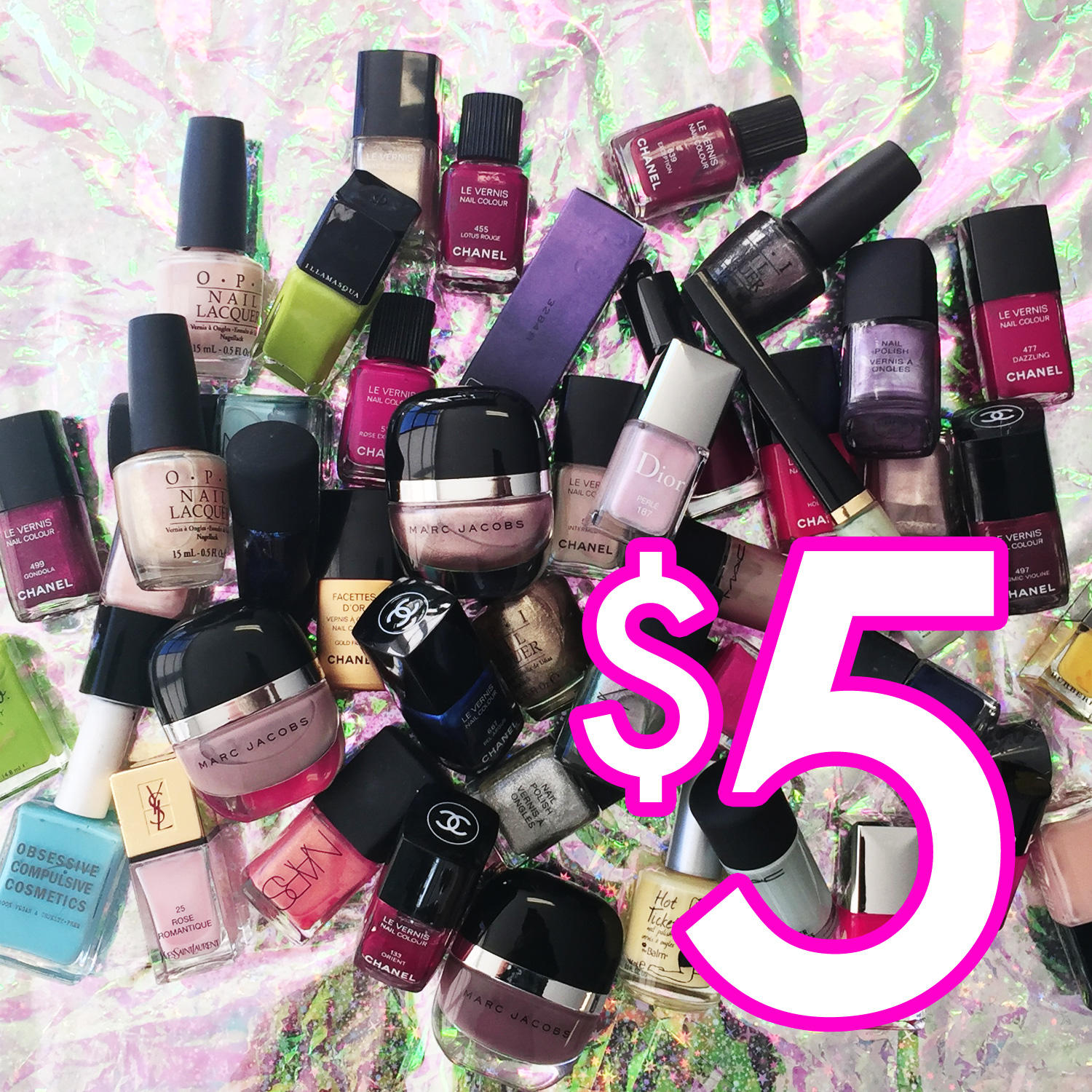 DOLLAR STORE NAILPOLISH #0