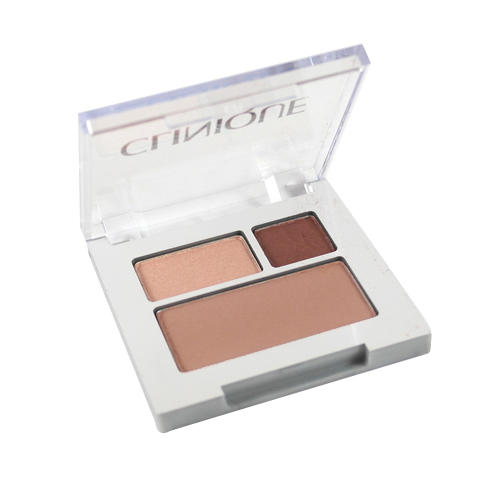 Clinique All About Shadow Duo Black Honey & Sunset Glow With Soft-Pressed Powder Blusher Mocha Pink