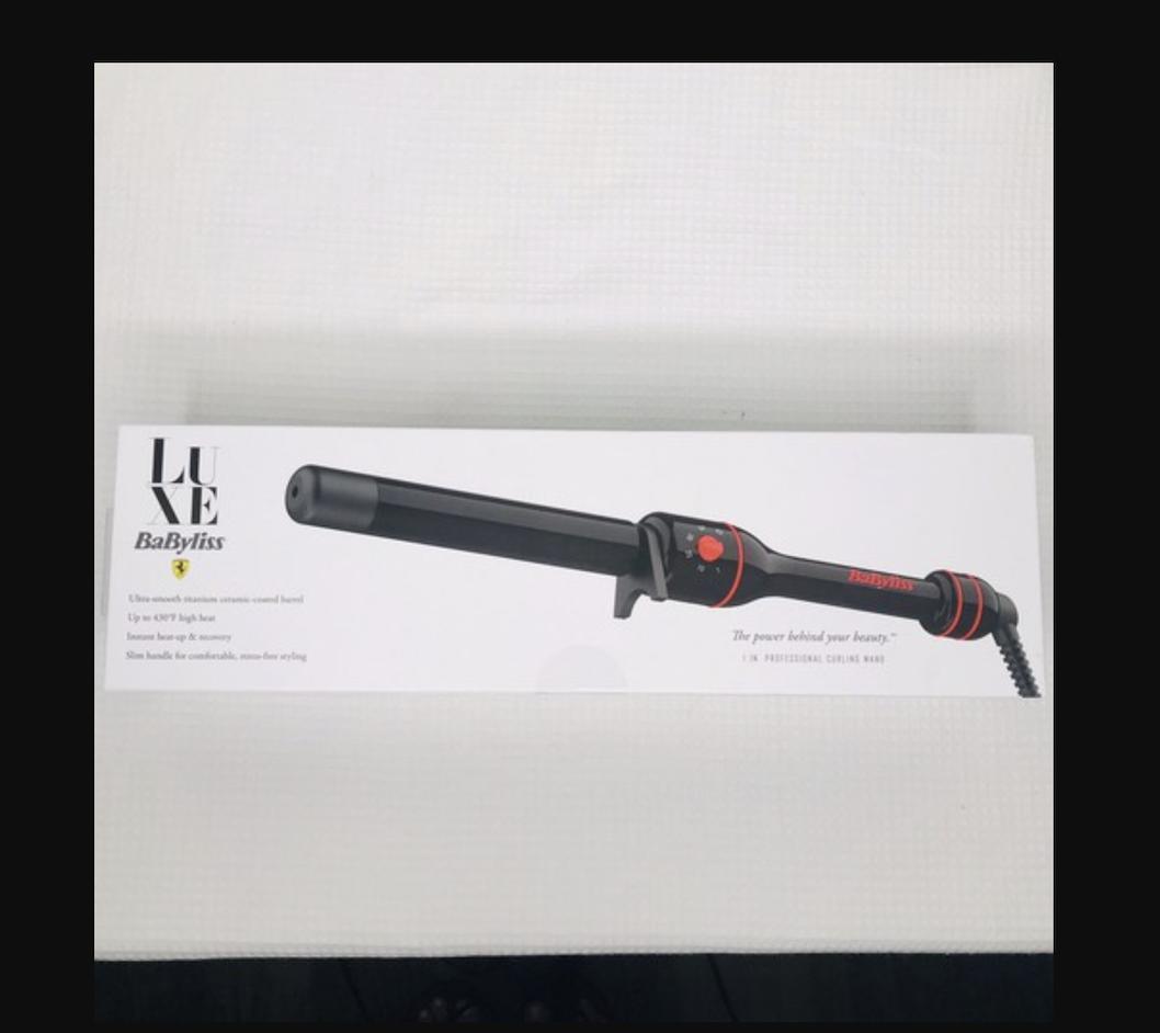 BABYLISS LUXE 1 Inch Professional Curling Iron Tool #1