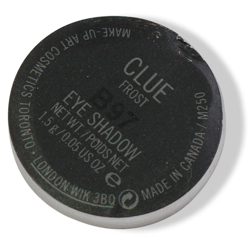 MAC Eyeshadow Refill Clue #1