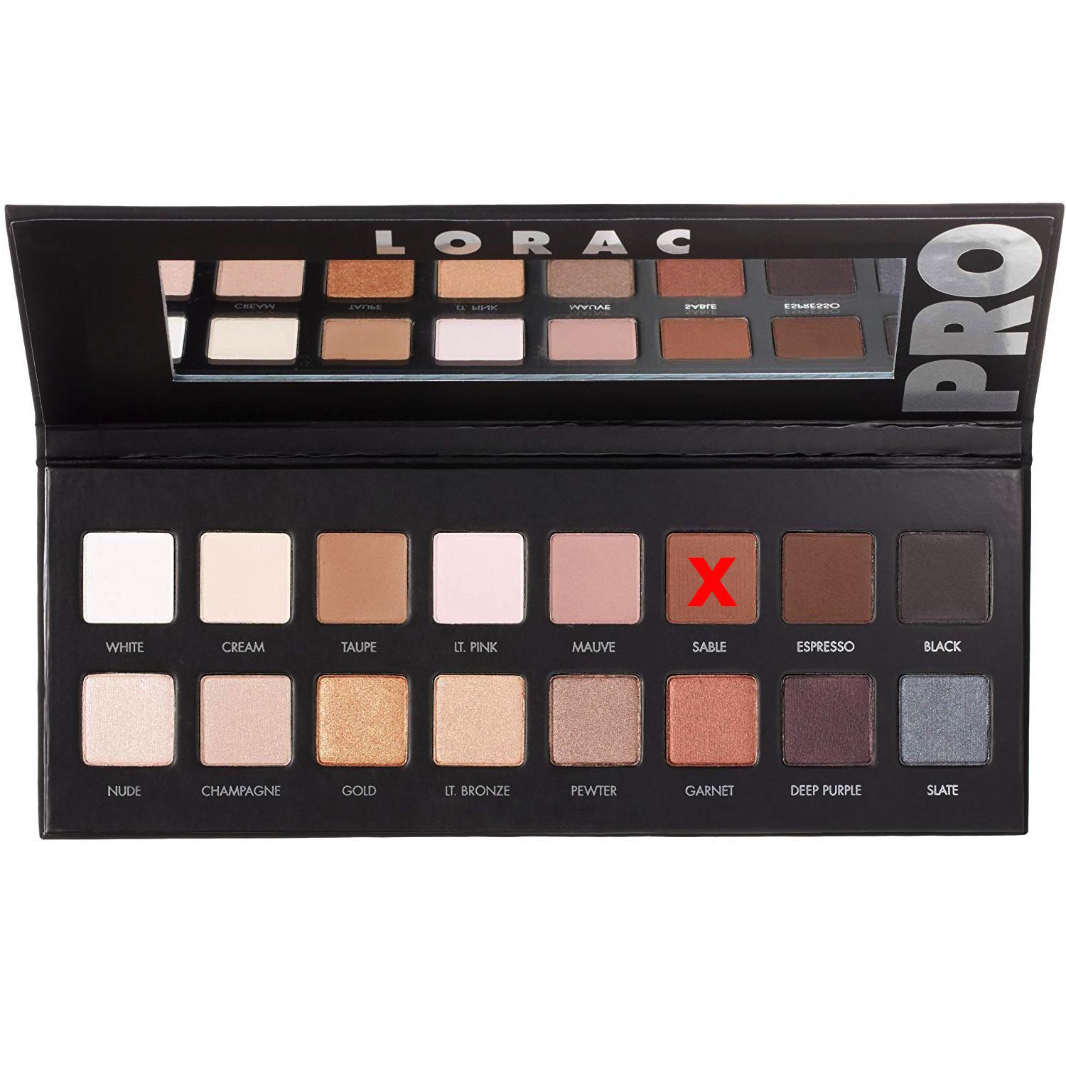 LORAC PRO Palette (without sable)