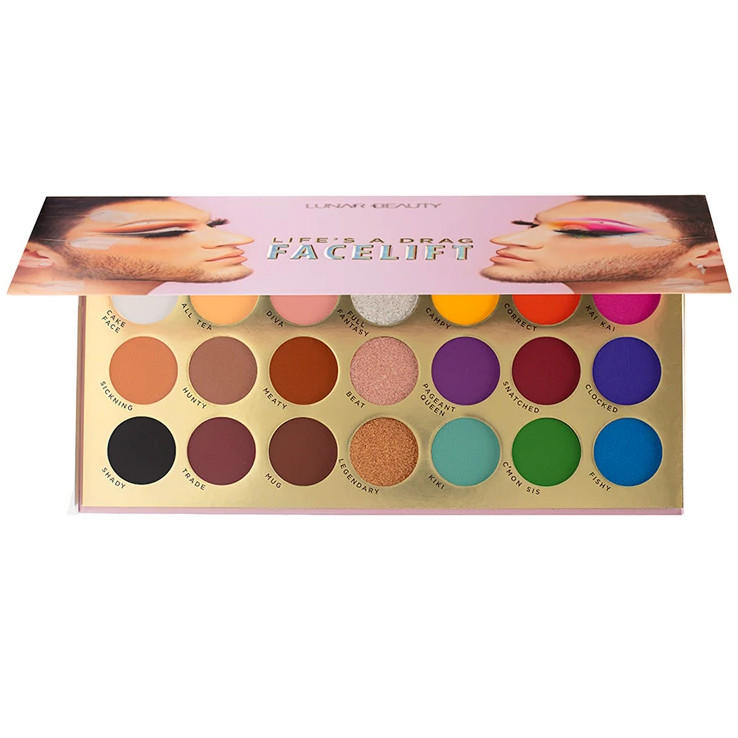 Lunar Beauty Life's A Drag Facelift Eyeshadow Palette