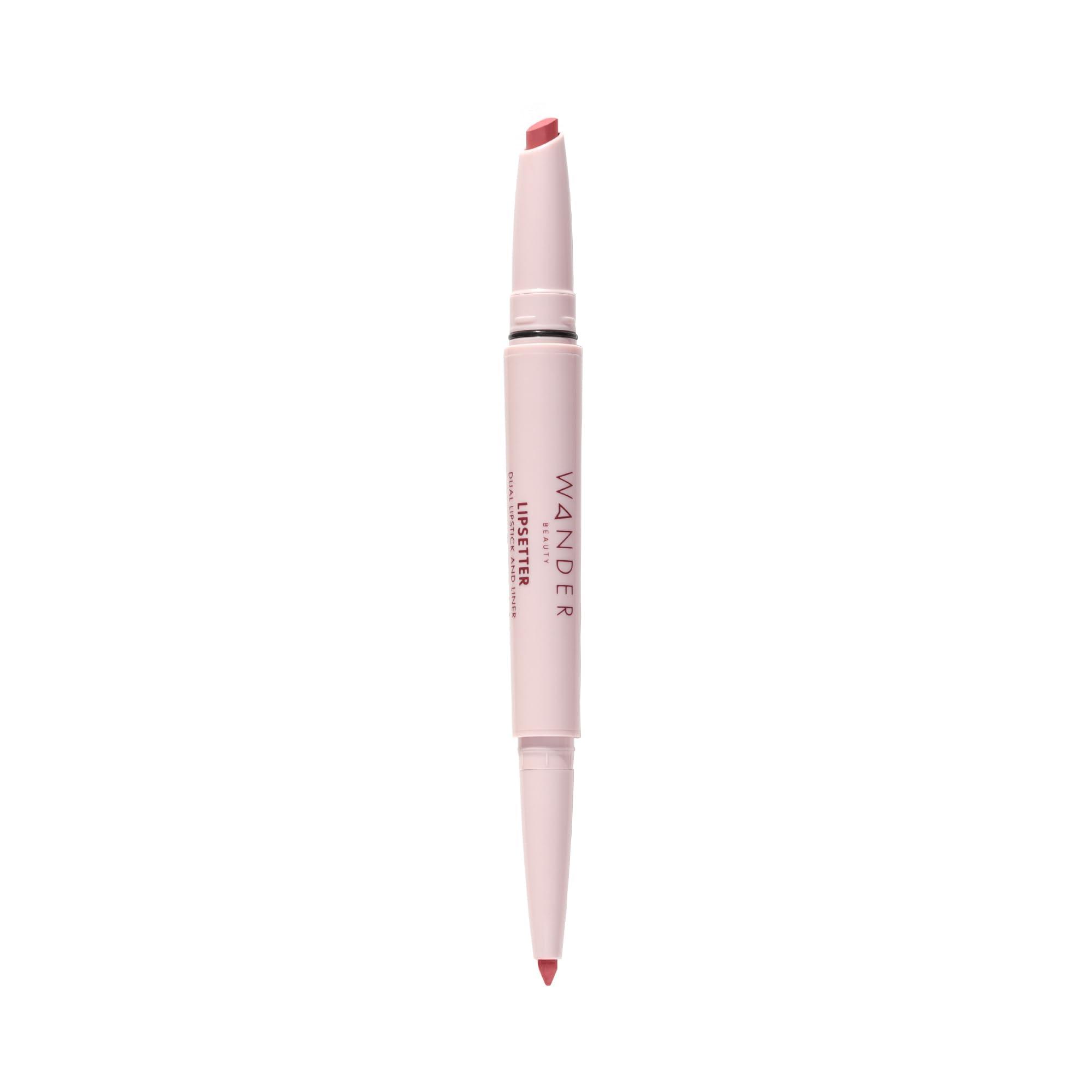 Wander Beauty Lipsetter Dal Lipstick and Liner Roaming Rose