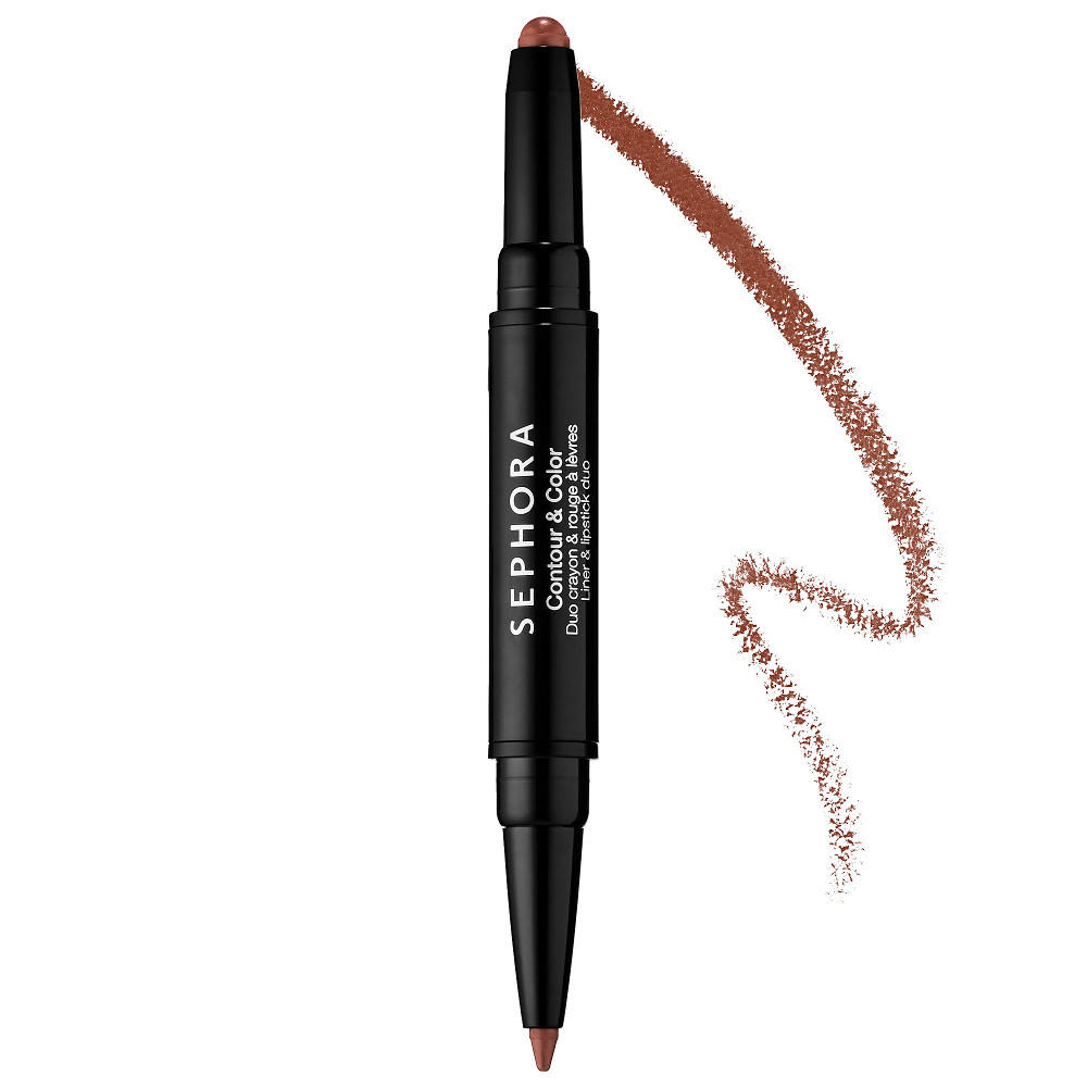 Sephora Contour & Color Liner and Lipstick Duo Mauve 09