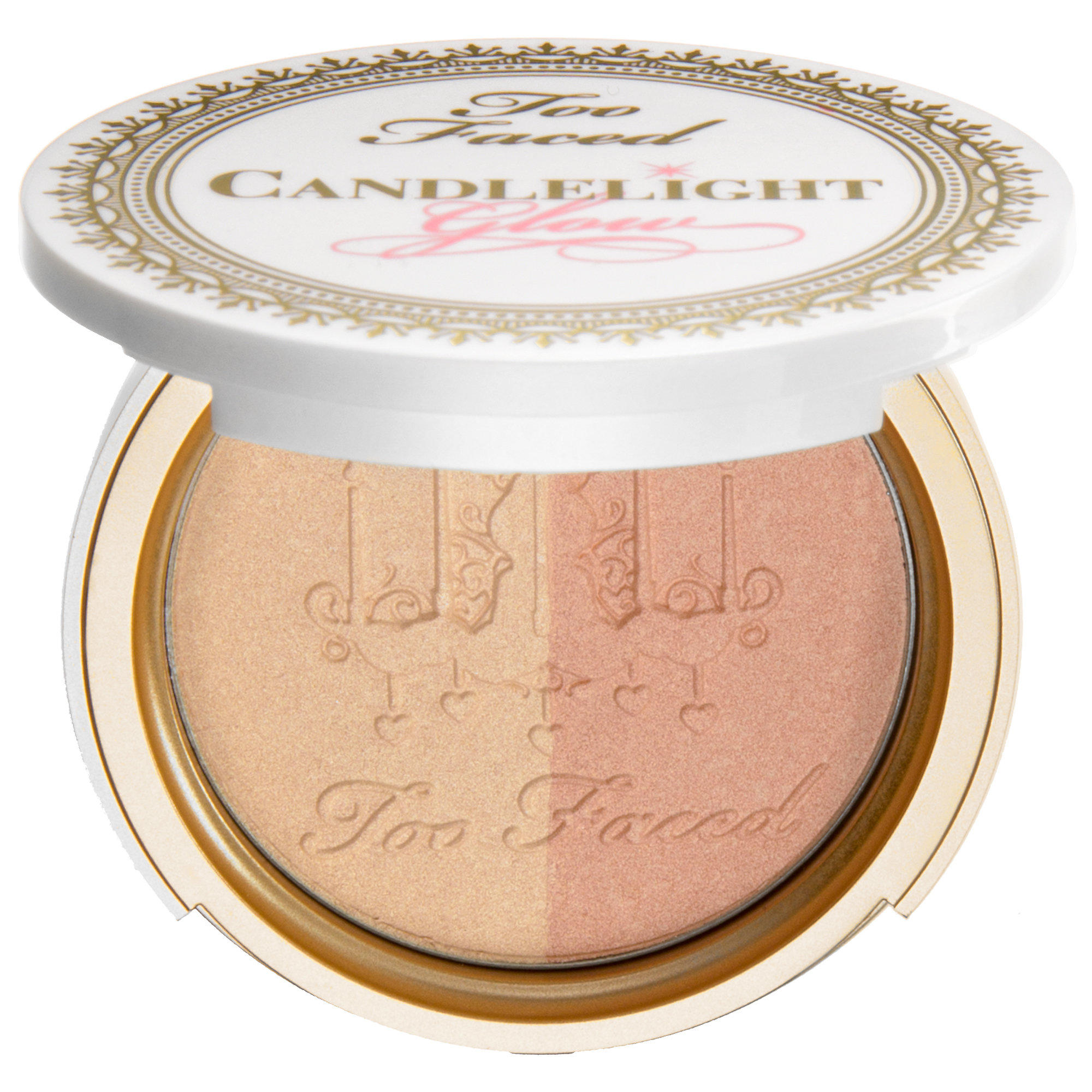 Too Faced Candlelight Glow Highlighting Powder Duo Warm Glow