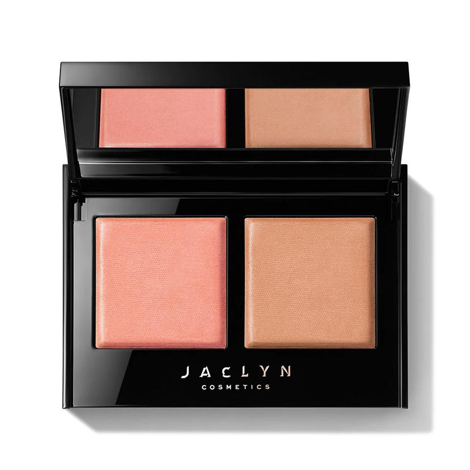 Jaclyn Cosmetics Bronze & Blushing Duo Warm Flush & Golden Goddess