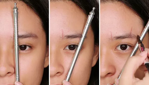 Benefit brow mapping and eye look!