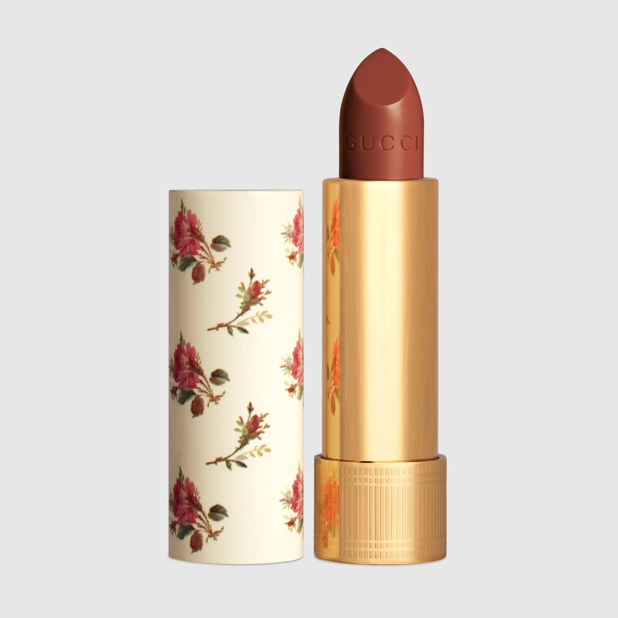 GUCCI Rouge A Levres Voile Lipstick Mildred Rosewood 203