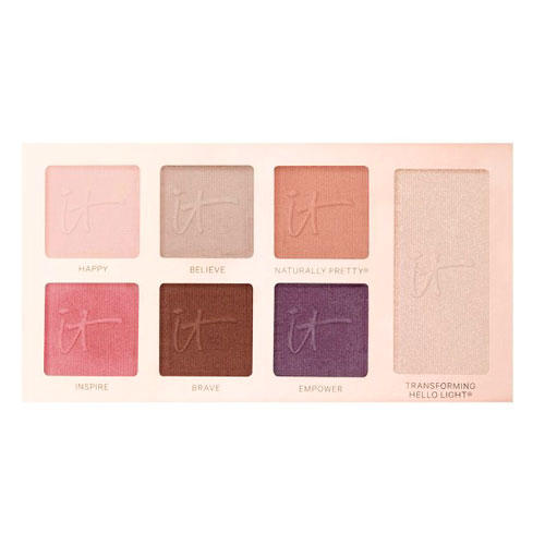IT Cosmetics Eyeshadow Travel Palette Naturally Pretty Must Haves 