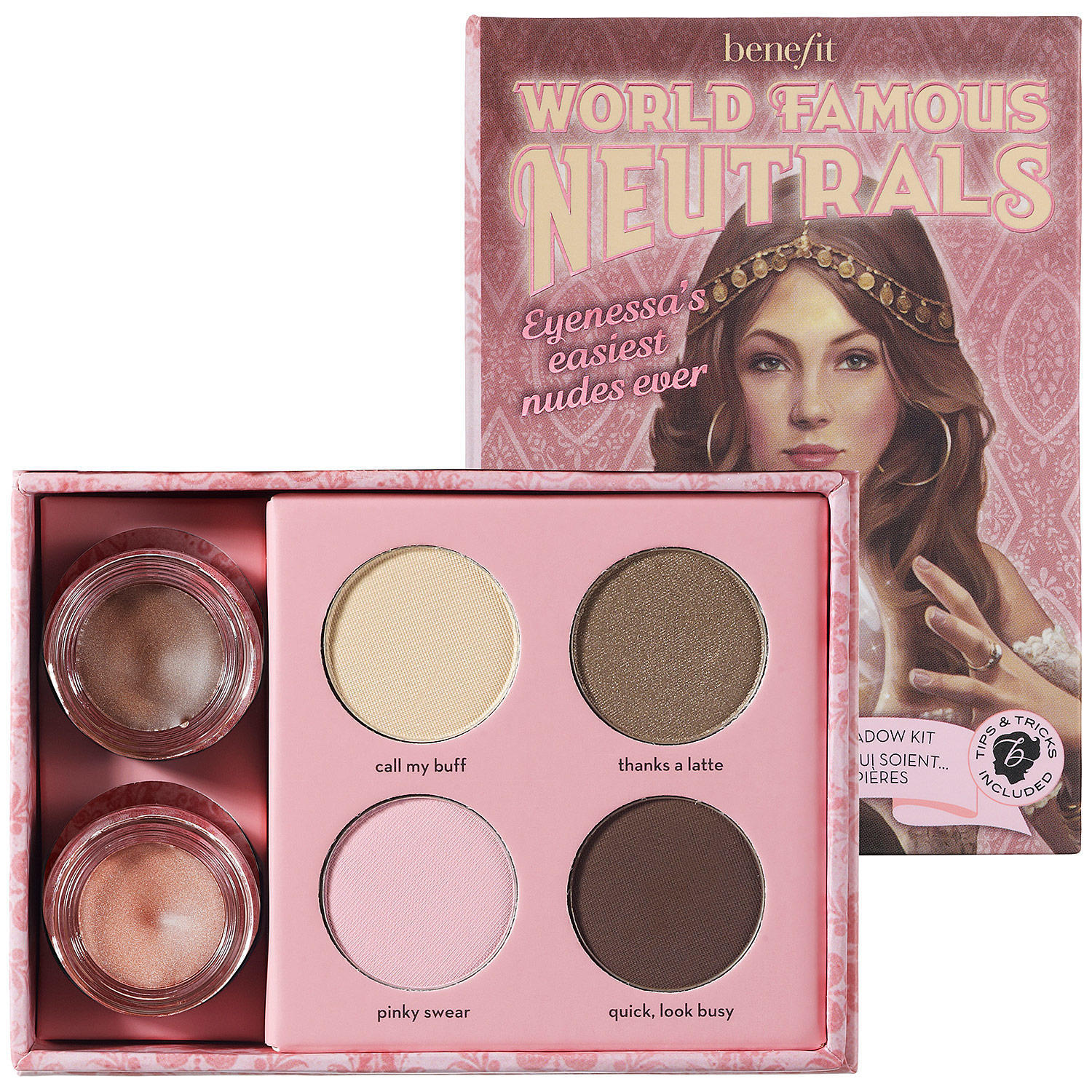 Benefit World Famous Neutrals Easiest Nudes Every Eyeshadow Kit (Without RSVP & No Pressure)