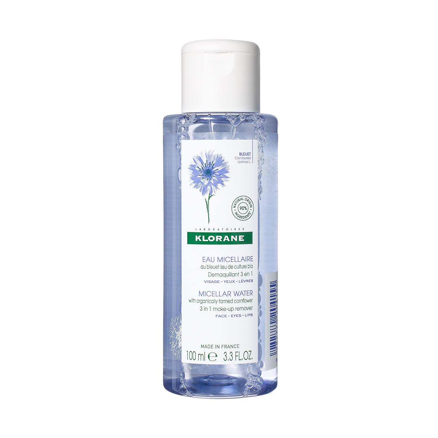 Klorane Micellar Water 3-In-1 Makeup Remover Mini