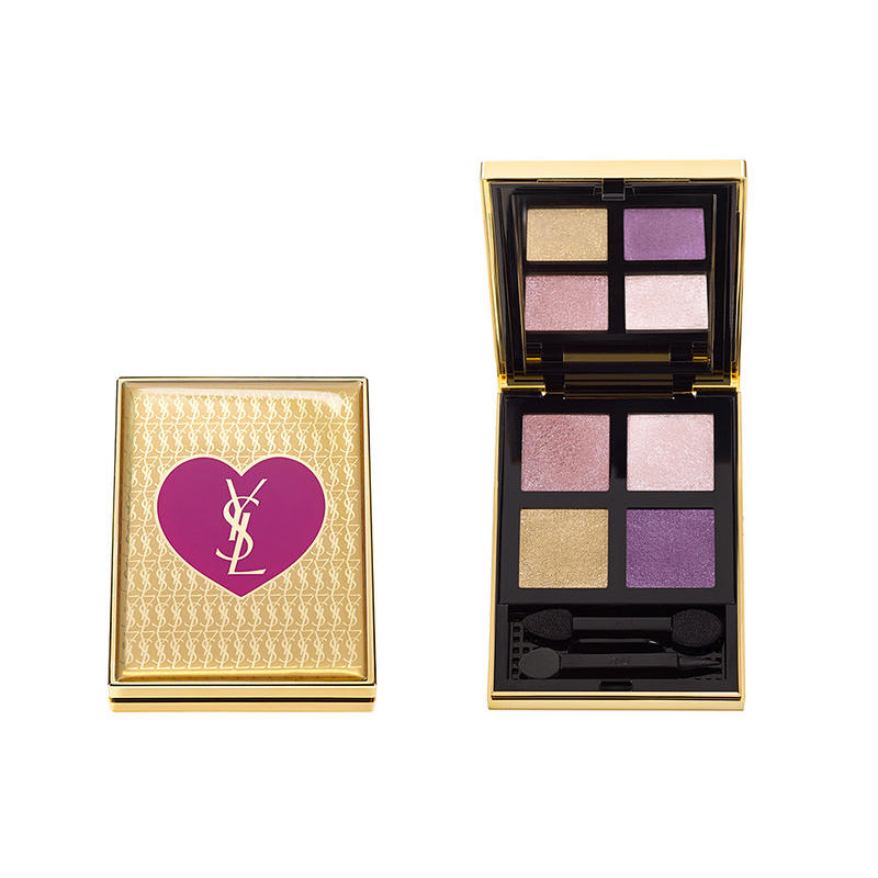 YSL 4 Wet & Dry Eyeshadow Palette Parisian Nite