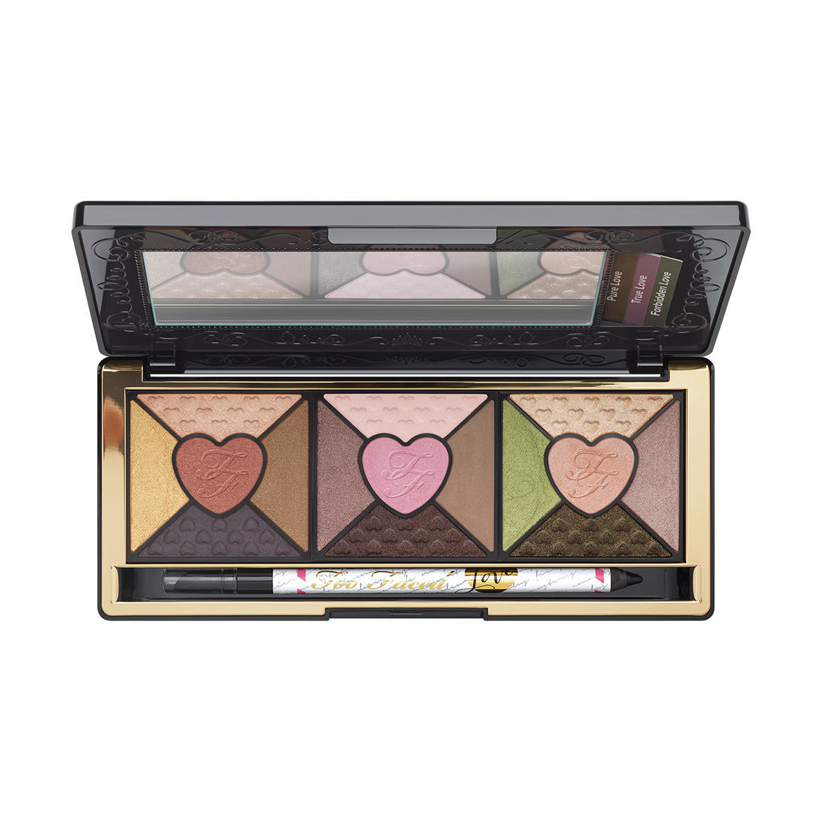 Too Faced Love Passionately Pretty Eyeshadow Palette (Missing Eyeliner)