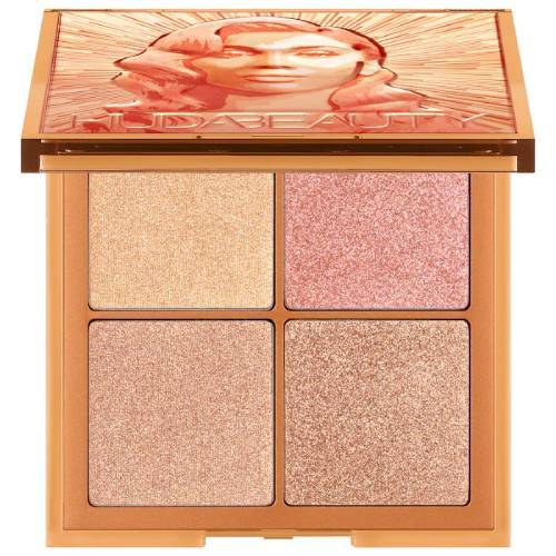 Huda Beauty Glow Obsessions Highlighter Face Palette Medium Glow