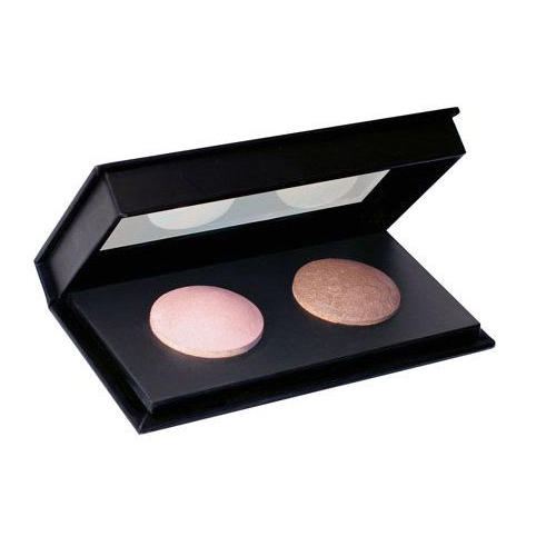 Laura Geller Baked Eyeshadow Fresco Nude & Baroque Brown