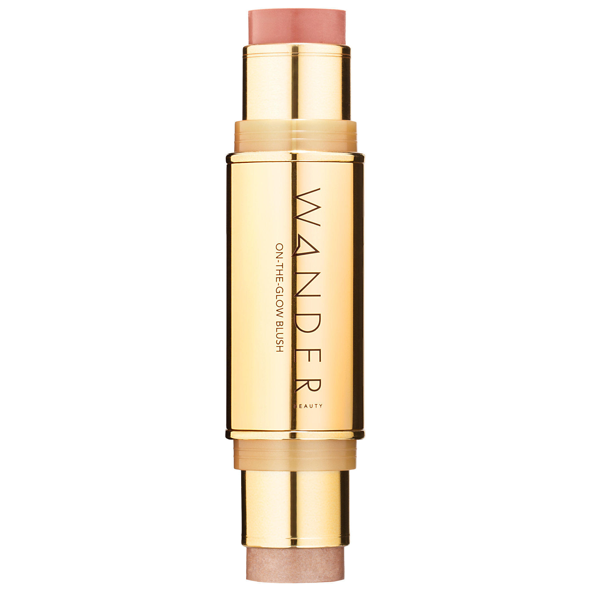 Wander Beauty On-The-Glow Blush and Illuminator Soft Pink / Nude Glow