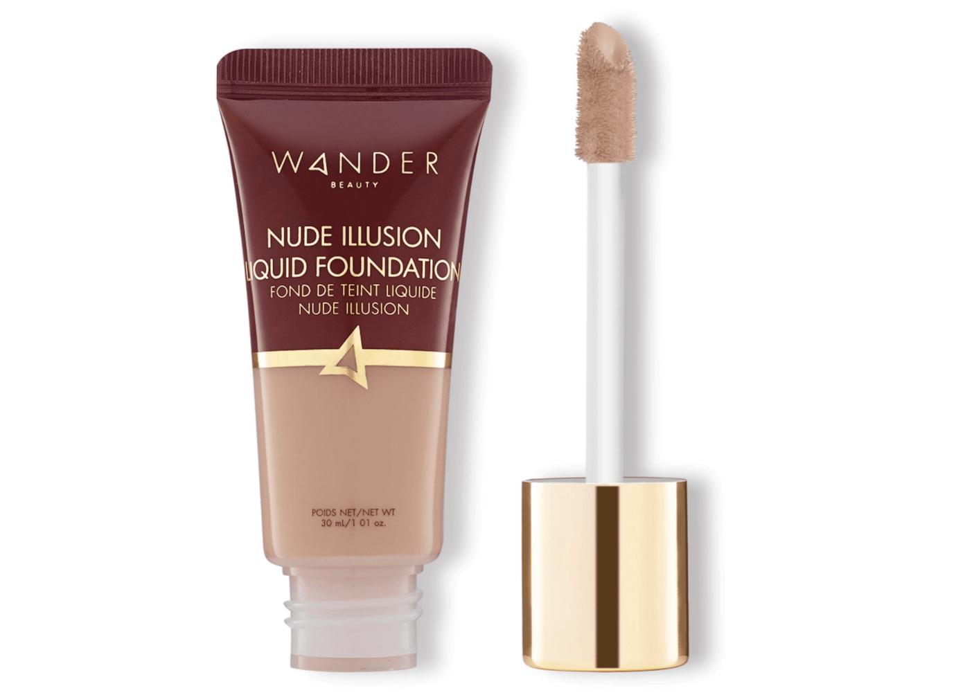 Wander Beauty Nude Illusion Liquid Foundation Light Medium Mini