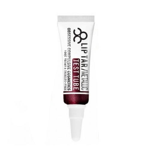 OCC Lip Tar Metallic Test Tube Black Metal Dahlia