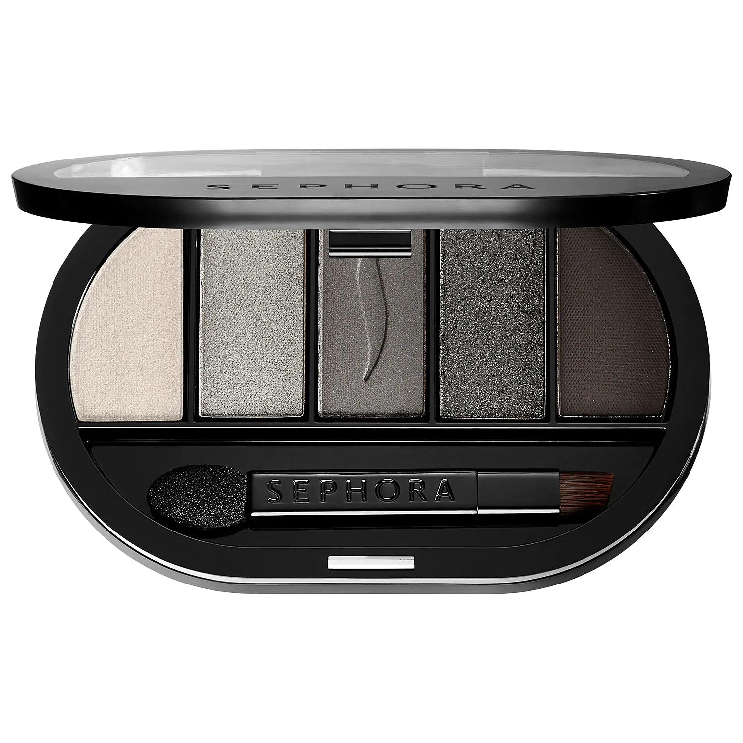 Sephora Colorful 5 Eyeshadow Palette Uptown To Downtown Smoky