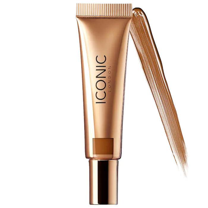 Iconic London Sheer Bronze Liquid Bronzer Caramel Glow