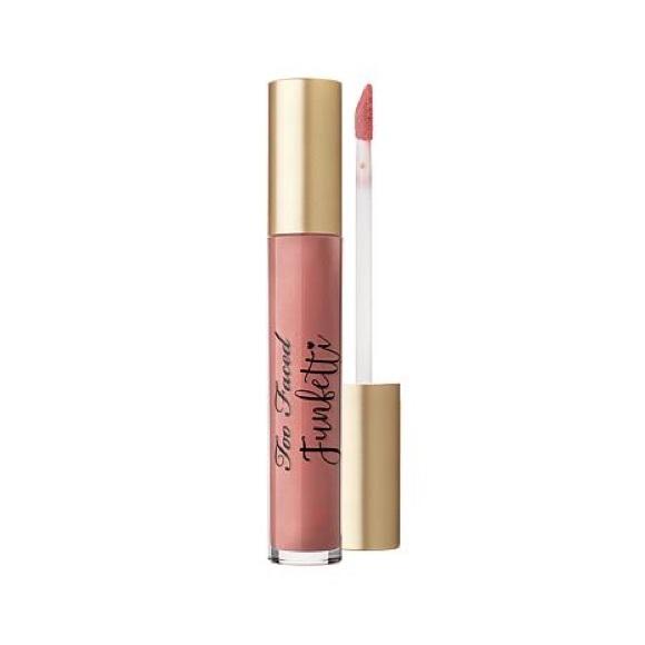 Too Faced Funfetti Lip Gloss Mocha Freeze