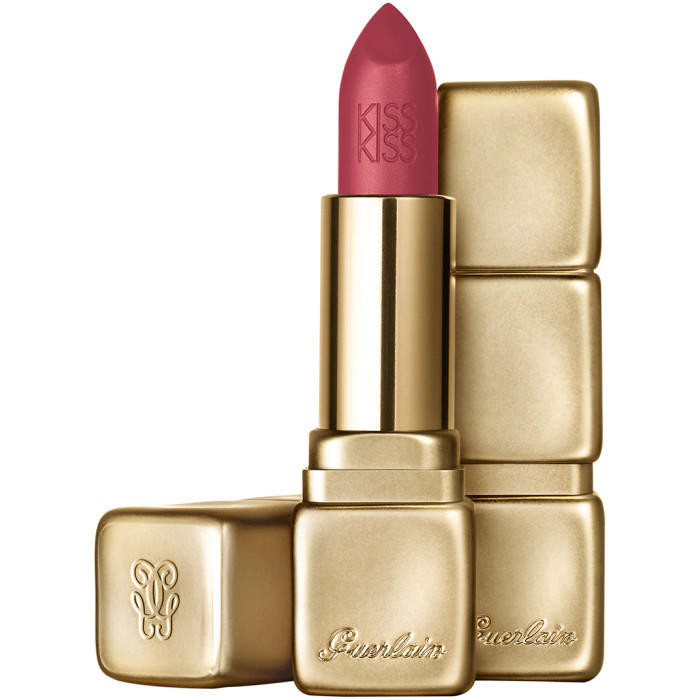 Guerlain KissKiss Matte Lipstick Flaming Rose M375