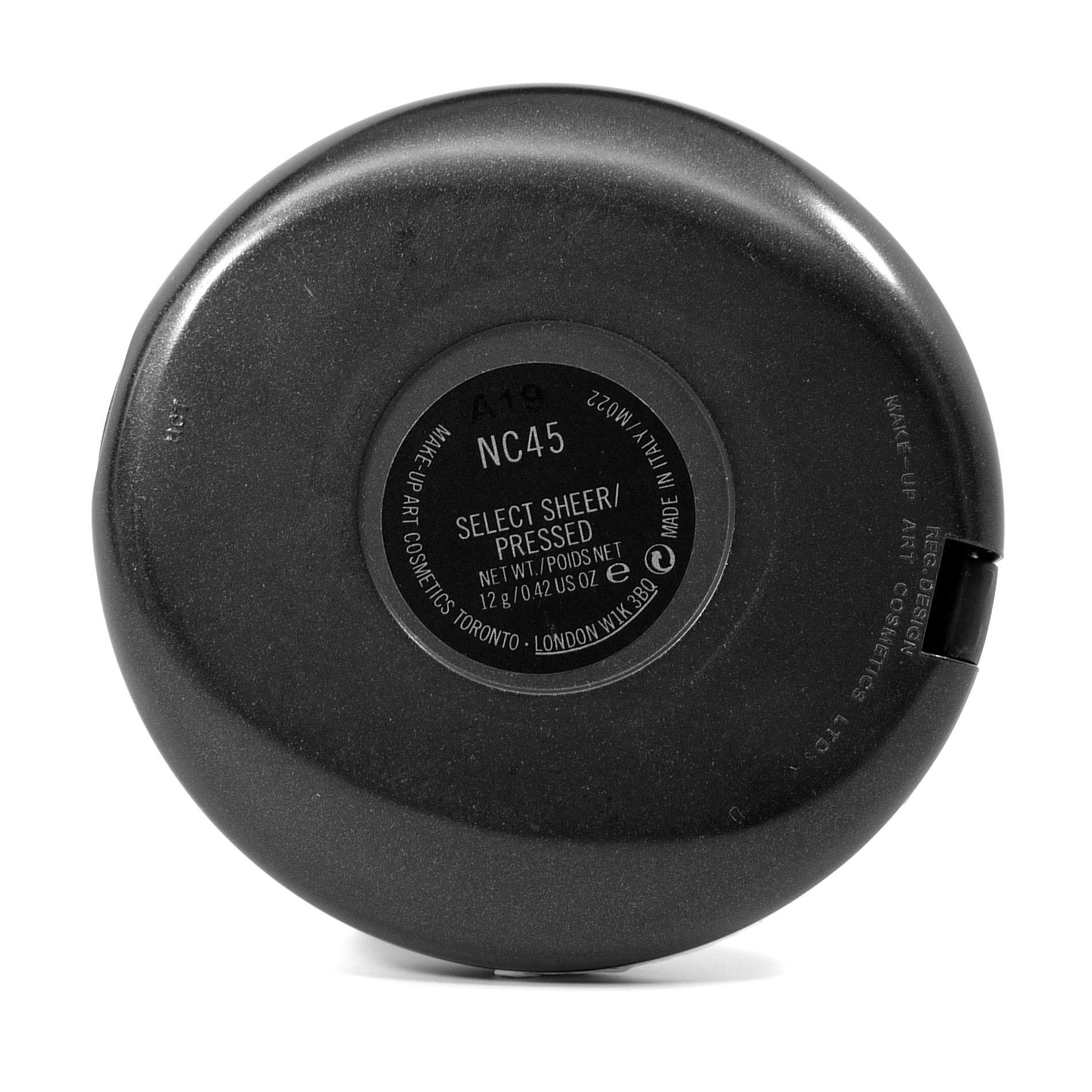 MAC Select Sheer Pressed Powder NC45 #1