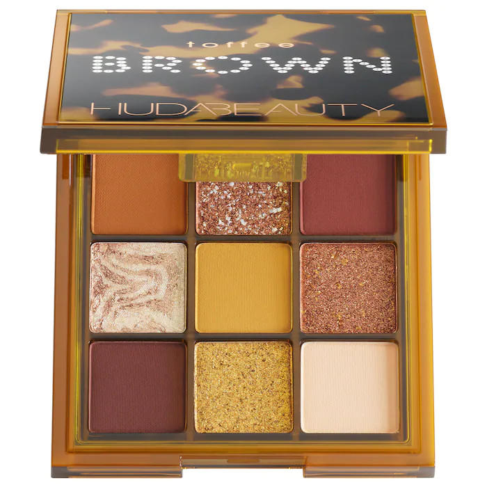 Huda Beauty Brown Obsessions Eyeshadow Palette Toffee