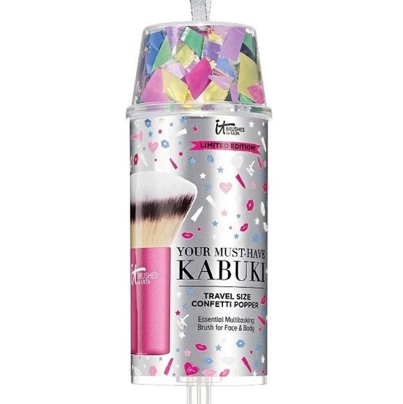 IT Cosmetics Your Must Have Kabuki Travel Size Confetti Popper