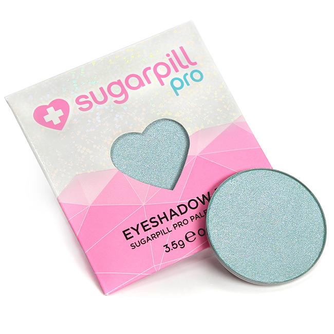 Sugarpill Pressed Eyeshadow Refill CandyCrush (mint shimmer)