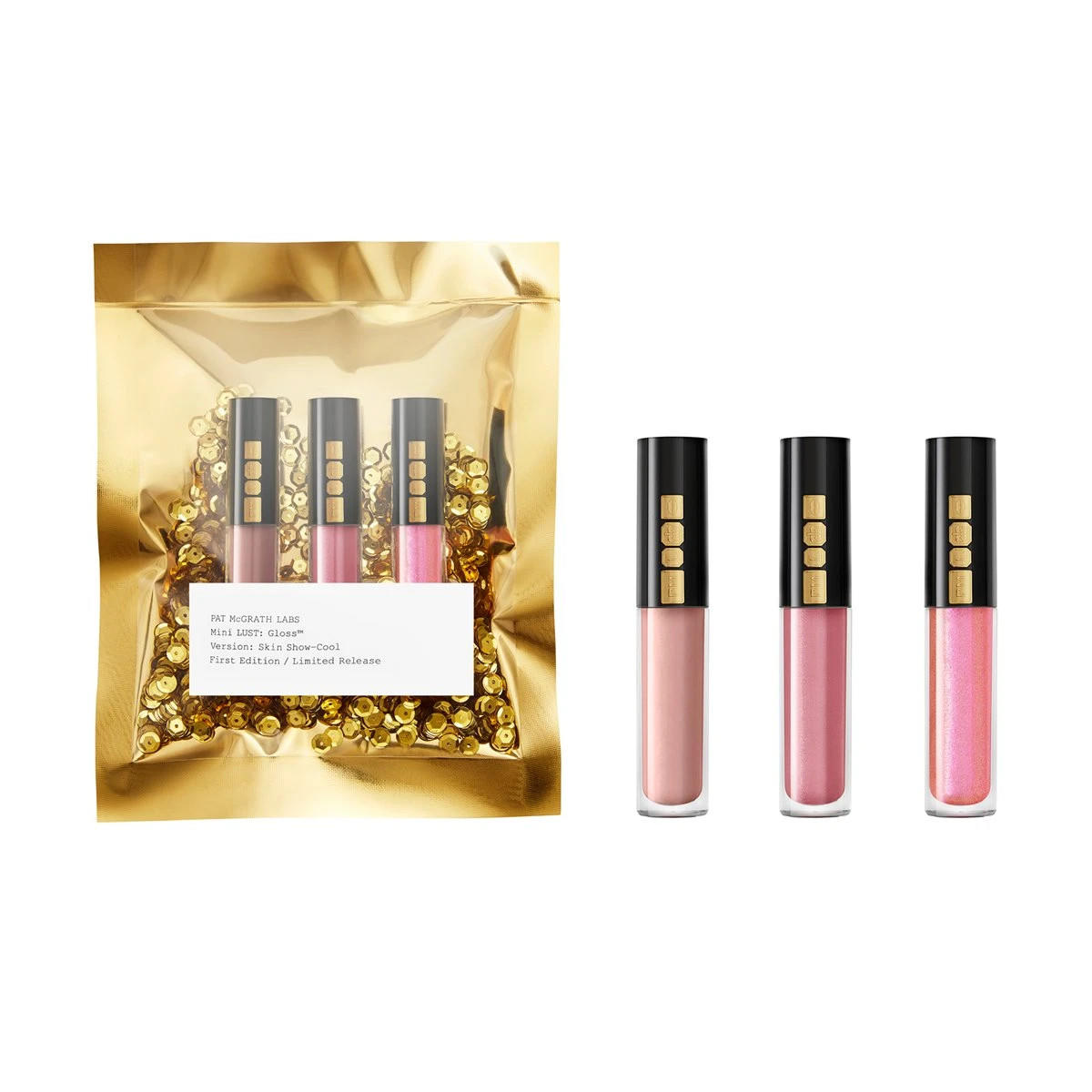 Pat McGrath Labs Mini Lust: Gloss Trio Skin Show-Cool