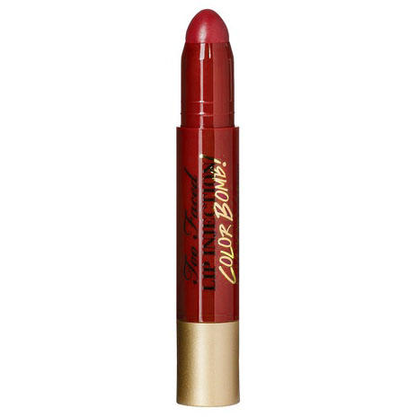 Too Faced Lip Injection Color Bomb! Moisture Plumping Lip Tint Eastwood Red