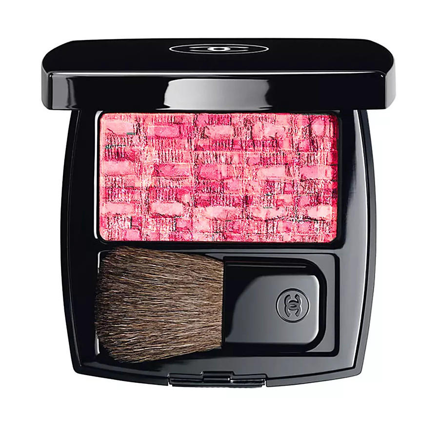 Chanel Blush Duo Tweed Effect Tweed Cherry Blossom 110