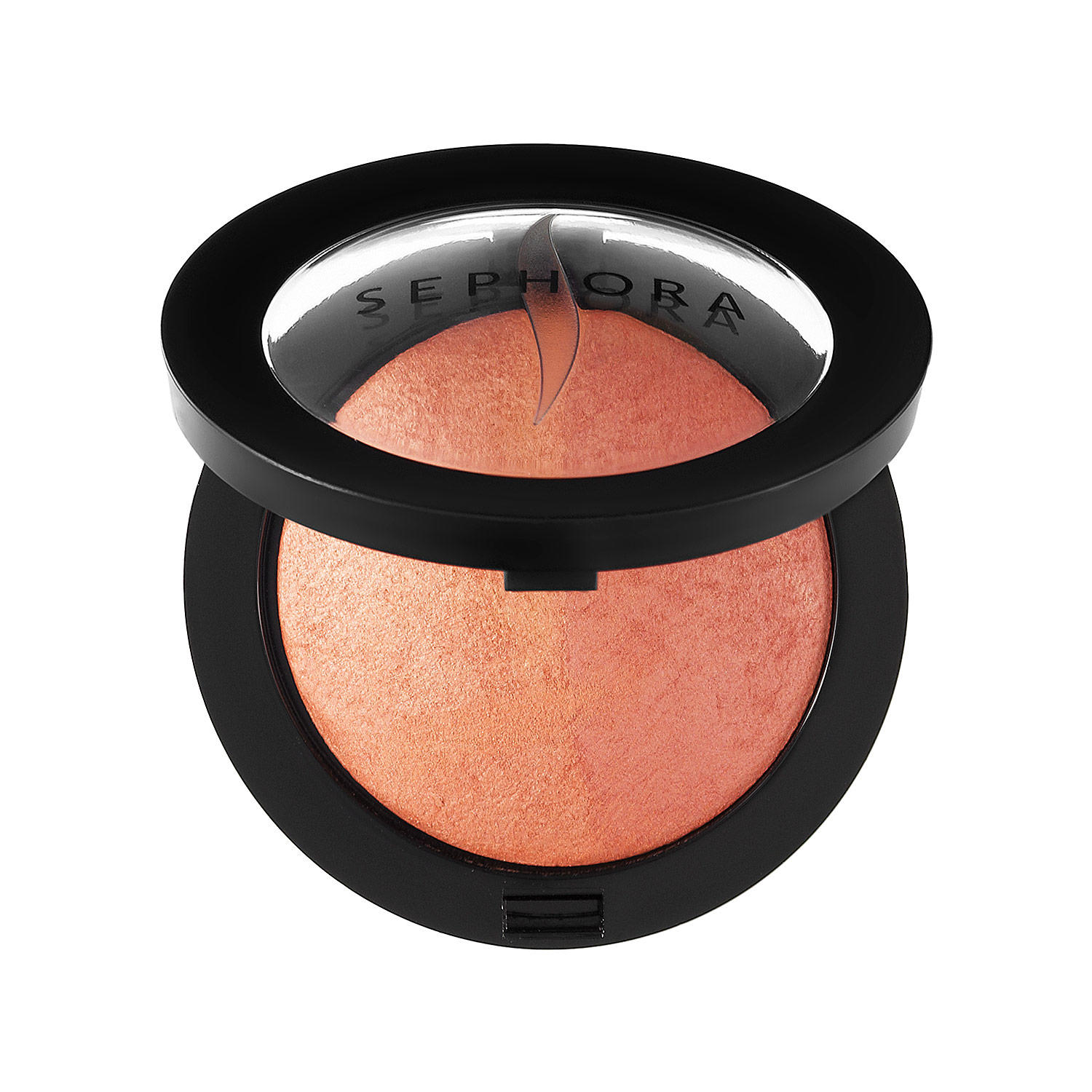 Sephora MicroSmooth Baked Blush Duo Tangerine Tease 01