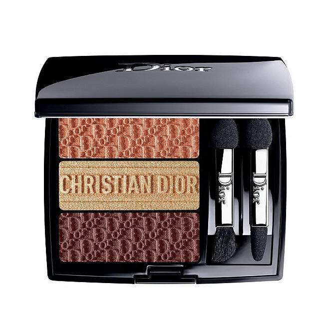 Dior 3 Couleurs Tri(O)blique Eyeshadow Palette Coral Canvas 653