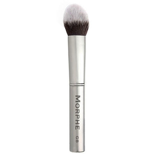 Morphe Tapered Powder/Blush Gun Metal Brush G8