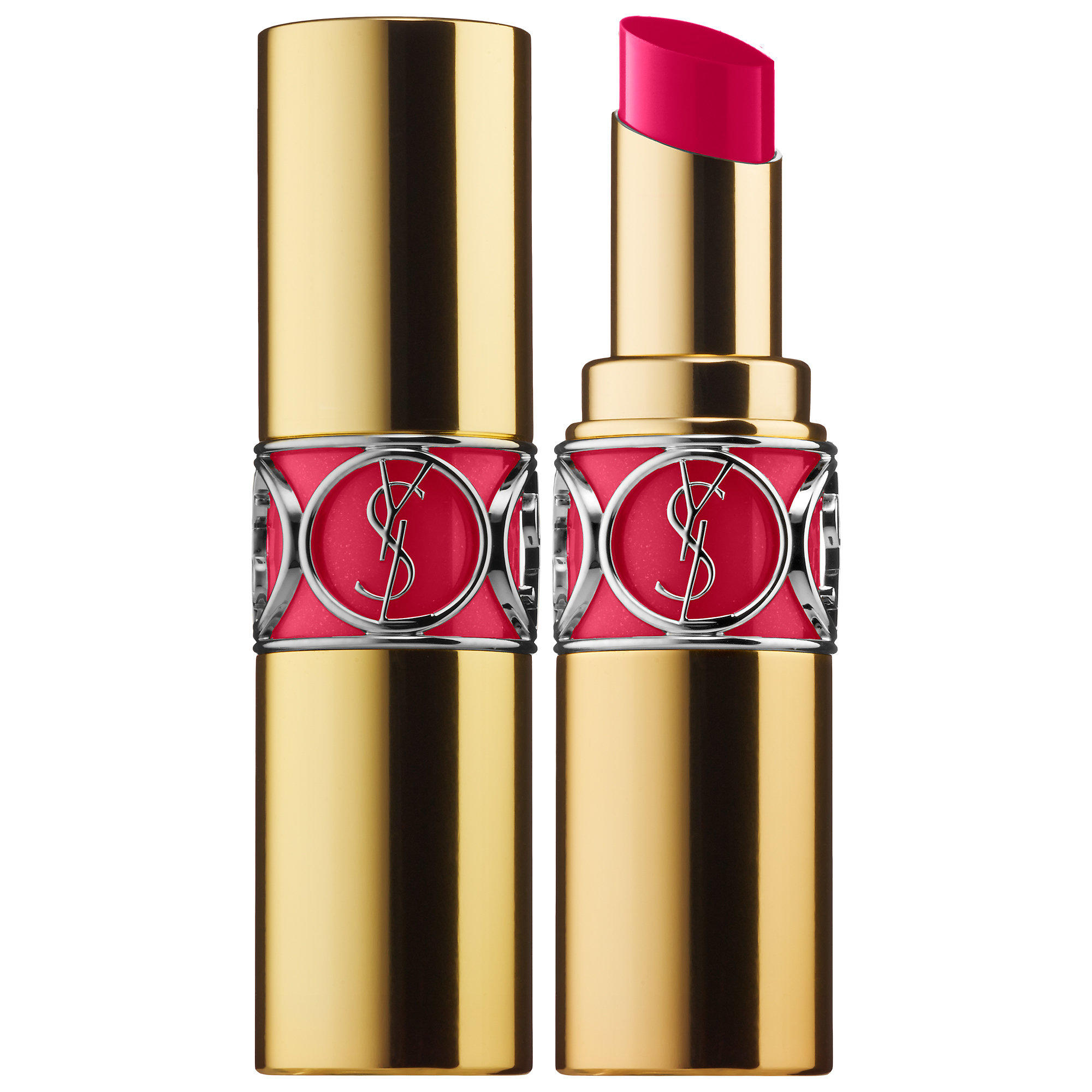 YSL Rouge Volupte Shine Oil-In-Stick Lipstick Rose Saint Germain 49