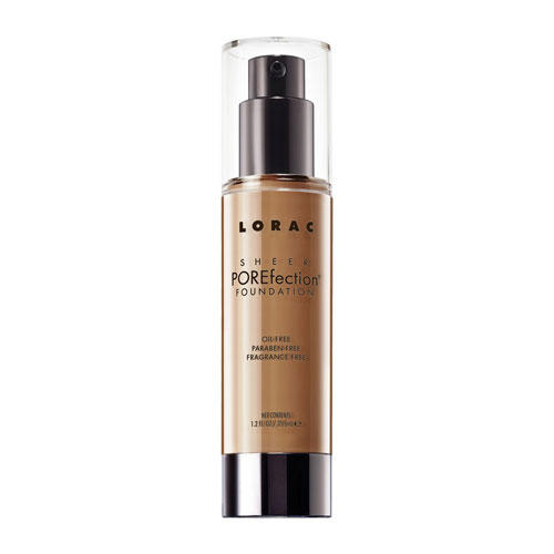 LORAC Sheer POREfection Foundation Golden Tan PS7